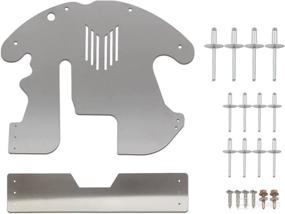 img 4 attached to High-Performance MSCRP Catalytic Converter Protection Shield for Toyota Prius 10-15: Ensuring Optimum Security and Durability