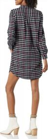 img 3 attached to Stay Cosy And Stylish With Goodthreads Women'S Relaxed-Fit Flannel Shirt Dress