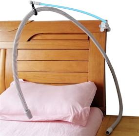 img 4 attached to CPAP Hose Holder For Bedside - Prevent Hose Tangling And Securely Hold C PAP Hoses