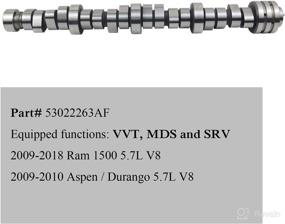 img 3 attached to 🔧 Replacement 5.7 HEMI MDS Camshaft - Dodge Ram 1500 5.7L V8 (2009-2019) - GELUOXI