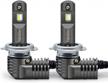2-pack ruiandsion h7 led headlight bulb conversion kit - 6000k white 9-32v for fog lights logo