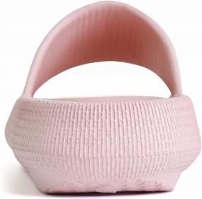 img 2 attached to Kid'S Slides Girls Boys Comfort Non-Slip Thick Sole Slippers Summer Beach Shoes