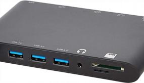 img 2 attached to AmazonBasics Алюминиевый дисплей-порт Ethernet зарядка