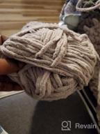 img 1 attached to Bernat Blanket Yarn, Sand review by Ashwin Patel