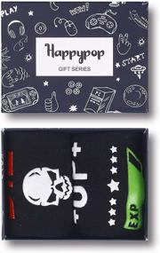 img 2 attached to HAPPYPOP Gaming Game Socks Taco Bacon Chocolate Wine Socks Новинка Подарки для мужчин и женщин Gamer