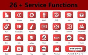img 1 attached to 🔧 Advanced Autel MaxiSYS MS906S Wireless OBD2 Diagnostic Tool with Bluetooth VCI, Mini Plus Battery Tester, TPMS Tool, Active Test, Bi-Directional Controls, ECU Coding, and 26 Reset Services