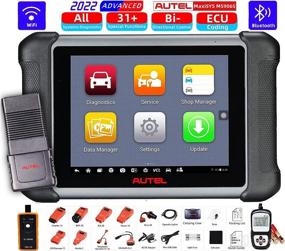 img 4 attached to 🔧 Advanced Autel MaxiSYS MS906S Wireless OBD2 Diagnostic Tool with Bluetooth VCI, Mini Plus Battery Tester, TPMS Tool, Active Test, Bi-Directional Controls, ECU Coding, and 26 Reset Services