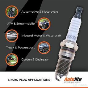 img 1 attached to 🚗 Upgrade Your Car's Performance with Autolite Iridium XP Spark Plug XP6203 (1 Pack)