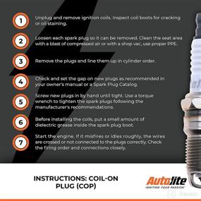 img 2 attached to 🚗 Upgrade Your Car's Performance with Autolite Iridium XP Spark Plug XP6203 (1 Pack)