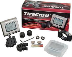 img 3 attached to 🔧 TireGard 13-318: Black Handlebar Mount Tire Pressure Monitoring System - Efficient Tire Surveillance