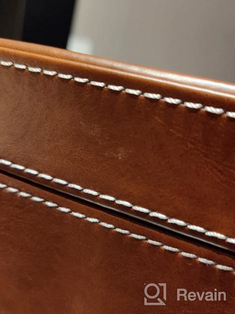 img 1 attached to Organize Your Timepieces In Style With ROTHWELL'S 6-Slot Leather Watch Box And Valet Drawer review by Doug Powell