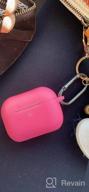 img 1 attached to Protect Your Apple AirPods With Hamile Silicone Case - Shockproof Cover & Keychain Included In Lilac For AirPods Pro 2019 review by Robert Fulce
