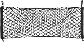 img 4 attached to 📦 Premium Envelope Style Trunk Cargo Net for Hyundai Tucson 2013-2019 by JessicaAlba: Organize Your Cargo with Ease