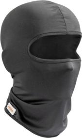 img 4 attached to 🏍️ Ultimate Balaclava Face Mask: Windproof Protection for Motorcycle Riding & Cycling | Army Gear for Men & Women