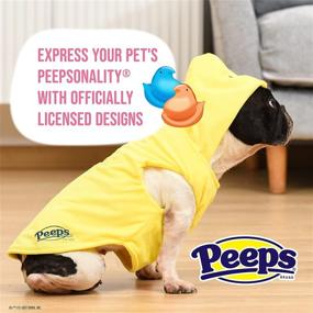img 2 attached to 🐶 Medium Peeps for Pets Chick Dog Costume for Halloween and Easter – Adorable, Cute, Soft, and Comfortable Costumes for Medium Size Dogs