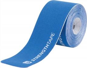 img 2 attached to Stay Strong And Injury-Free With StrengthTape Kinesiology Tape - Precut 5M Athletic Roll In Multiple Colors
