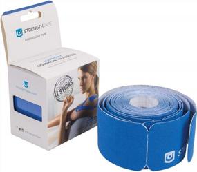 img 4 attached to Stay Strong And Injury-Free With StrengthTape Kinesiology Tape - Precut 5M Athletic Roll In Multiple Colors