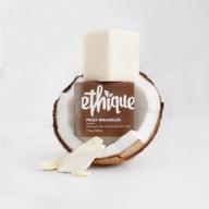 ethique frizz wrangler smoothing shampoo bar for dry hair - plastic-free, vegan, cruelty-free, eco-friendly, 3.88 oz (pack of 1) logo