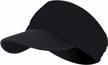 women's uv protective sun visor headband - hikevalley ev09 logo