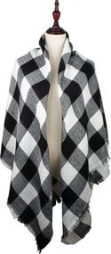 img 2 attached to VIVIAN VINCENT Womens Blanket Oversized Women's Accessories ~ Scarves & Wraps