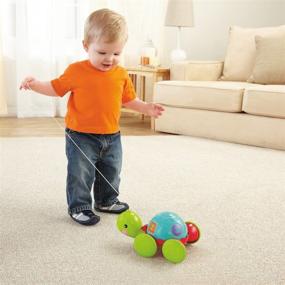 img 1 attached to 🐢 Fisher-Price Turtle Pull Along Toy