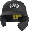 maximize your protection at the plate with rawlings mach extension batting helmet logo
