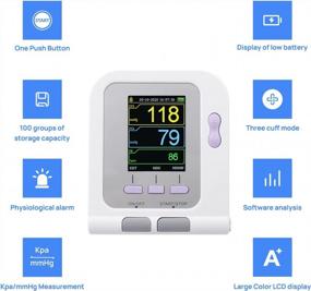 img 3 attached to Veterinary/Animal Use Automatic Blood Pressure Monitor For Cat/Dog Three Cuffs Included