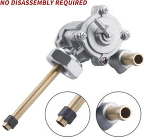 img 1 attached to 🔧 Enhance Fuel Efficiency with VT750C Fuel Tank Switch Valve Petcock for Honda Shadow Aero VT750C2, VT750CA, VT750C2F (2007-2009) - Replacement 16950-MEG-023 by OTOHANS AUTOMOTIVE