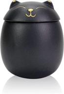 🐱 newdream ceramic cat urn: a beautiful pet cremation urn for cat ashes logo