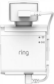 img 4 attached to Ring Bridge Outlet Mount - Convenient No-Drill Wall Mount With Short Power Cable For Space-Saving Ring Smart Lighting Bridge (1 Pack)