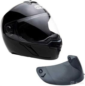 img 4 attached to Motorcycle Helmet Street Visors MGAH21 Motorcycle & Powersports