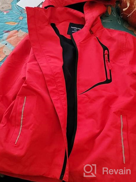 img 1 attached to Waterproof Windbreaker for Boys - Lightweight & Windproof Outerwear by SHIBASHAN review by Darren Munajj