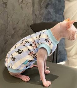 img 3 attached to OCHSTIN Hairless Clothes Pattern Peterbald Cats