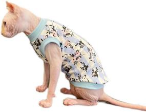 img 4 attached to OCHSTIN Hairless Clothes Pattern Peterbald Cats