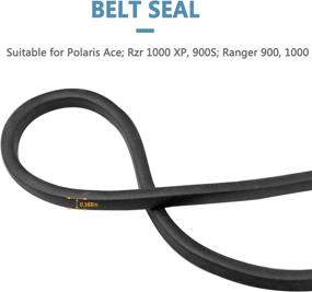 img 1 attached to Clutch Gasket Compatible Polaris Ranger Motorcycle & Powersports