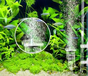 img 2 attached to 🌱 Enhance Aquarium Plant Growth with IAFVKAI CO2 Diffuser: Glass Spiral Atomizer for Planted Fish Tanks