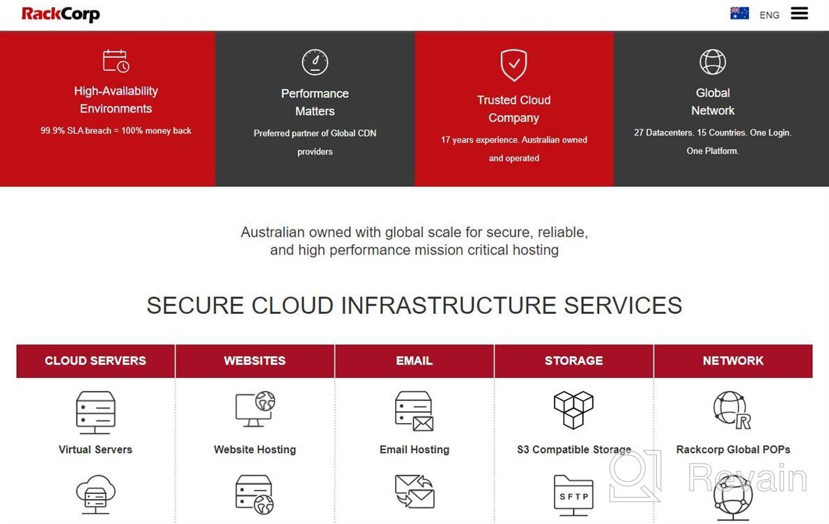 img 1 attached to RackCorp Virtual Servers review by Rashan Jimenez