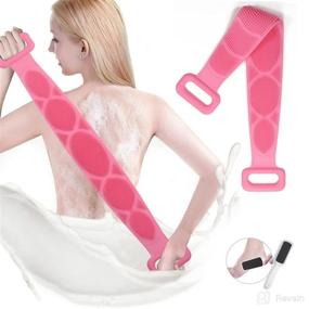 img 4 attached to Homid Silicone Scrubber Exfoliating Cleaning Tools & Accessories