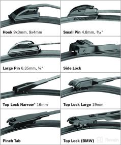 img 1 attached to 🚗 Bosch Automotive 22CA Clear Advantage Wiper Blade - 22 Inches (Single Pack)