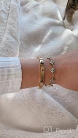 img 5 attached to Нержавеющий стальной классический браслет для девочек - Jude Jewelers