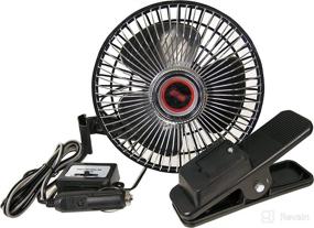 img 1 attached to Stay Cool with the Custom Accessories 40099 12V Clip-on Car Fan