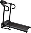 black folding electric treadmill machine for home fitness by murtisol - running, walking and cardio exercise equipment logo