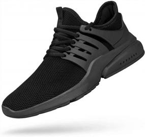 img 4 attached to Troadlop Running Resistant Sneakers Fashion