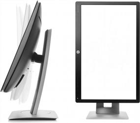 img 3 attached to 🖥️ HP EliteDisplay Monitor with 1920X1080 Resolution, Height Adjustment, USB Hub, IPS Technology, Brightness Level of 20" - Enhanced for SEO