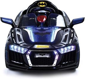 img 1 attached to Zoom In Style: Hauck E-Batmobile Electric Ride On 6V In Black