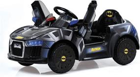 img 2 attached to Zoom In Style: Hauck E-Batmobile Electric Ride On 6V In Black