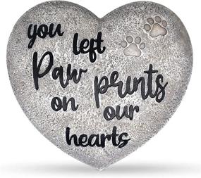 img 4 attached to 🌸 Orchid Valley Cat or Dog Grave Marker: Weatherproof Garden Memorial Stone and Indoor Display Piece with Hand Painted Tribute - Perfect Pet Loss Sympathy or Condolence Gift