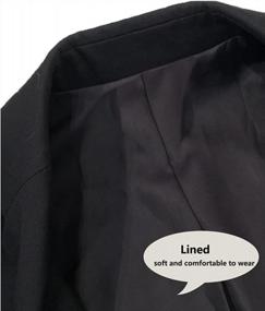 img 1 attached to Steal The Show With Men'S Black Vintage Tailcoat Jacket: Perfect For Cosplay And Fancy Occasions