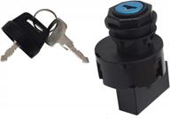 can-am outlander max renegade 500 650 800 800r 400 ignition switch with key (wflnhb 710002324 710000728 710001421) logo