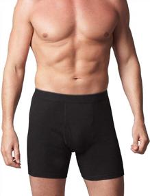 img 2 attached to Incontinence Boxer Briefs With 6 Ply Absorbent Waterproof Panel - Kleinert'S